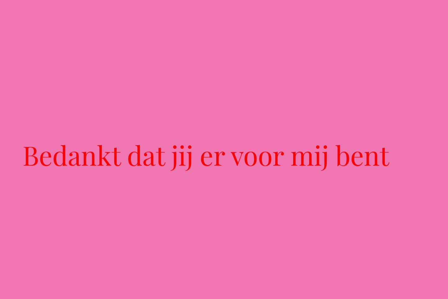 Personaliseer jouw cadeau met een kaart