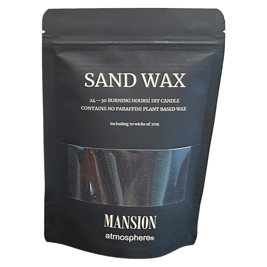 Sand Wax kaarsenzand Mansion Atmosphere zwart - 200gr