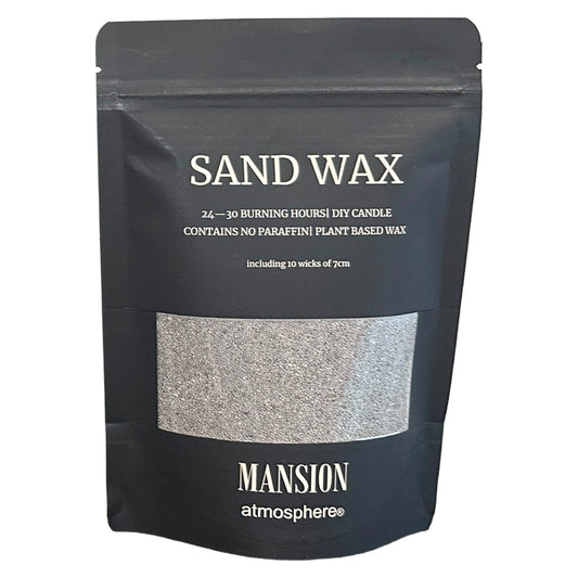 Sand Wax kaarsenzand Mansion Atmosphere grijs - 200gr